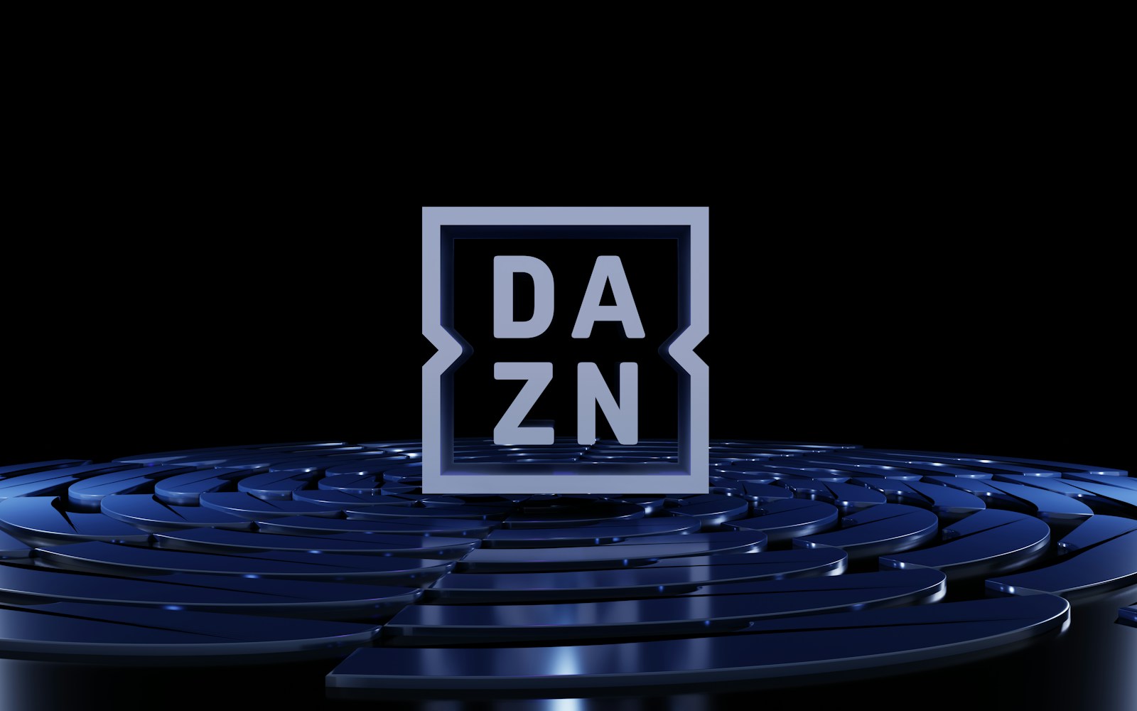 a 3d rendering of a maze with the word da zn in the center