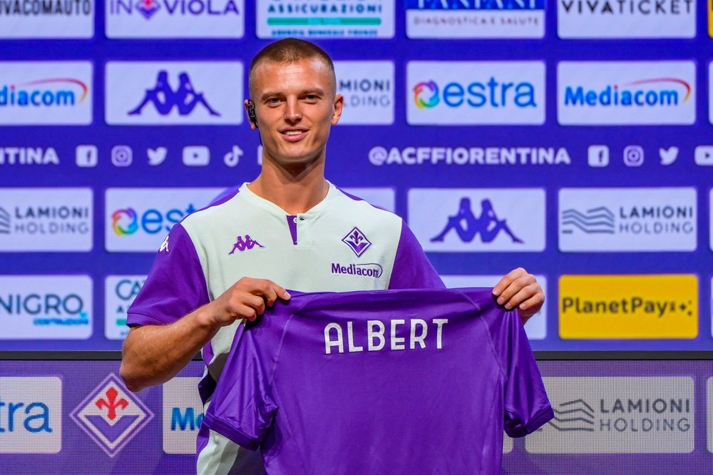 Albert Gudmundsson, attaccante della Fiorentina