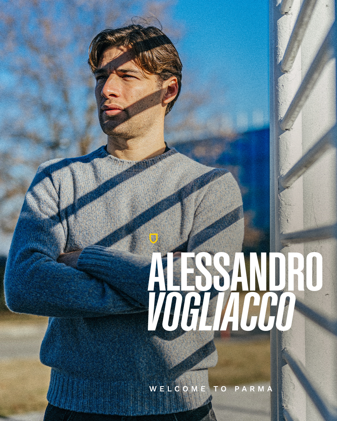 Alessandro Vogliacco, nuovo difensore del Parma (foto Parma Facebook)