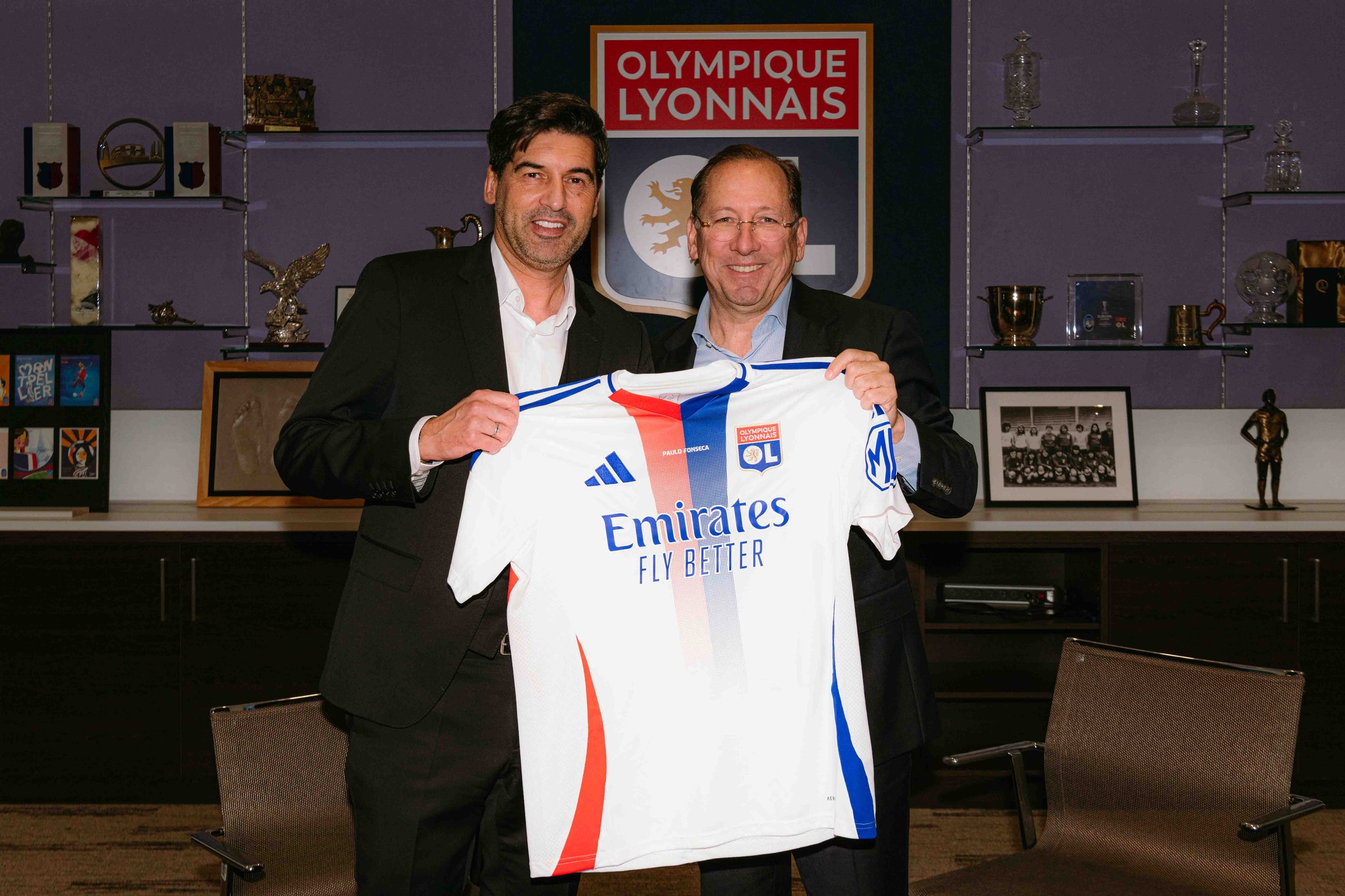 Paulo Fonseca, allenatore Lione (foto Lione Facebook)