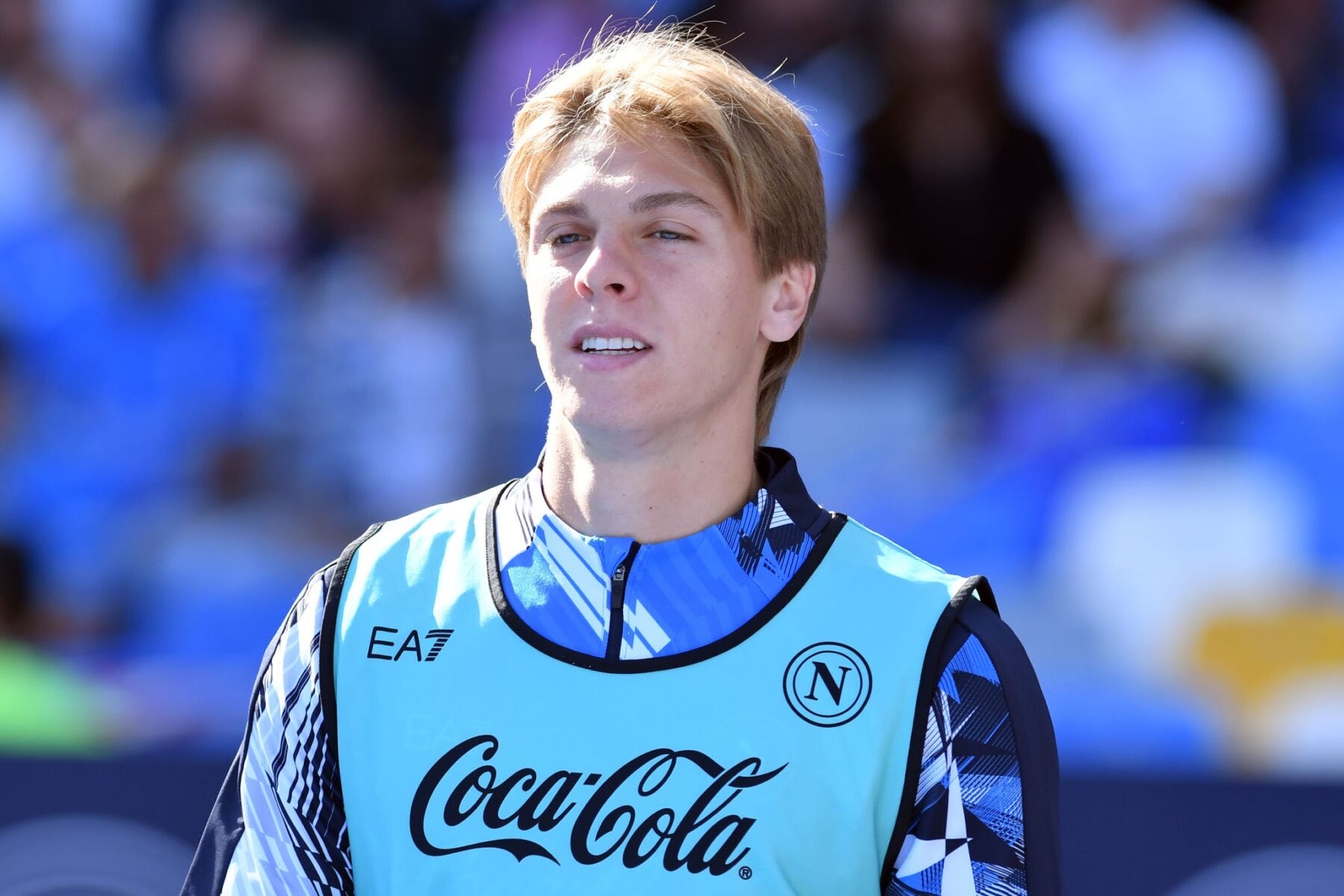 Alessio Zerbin, attaccante del Napoli (foto Napoli)