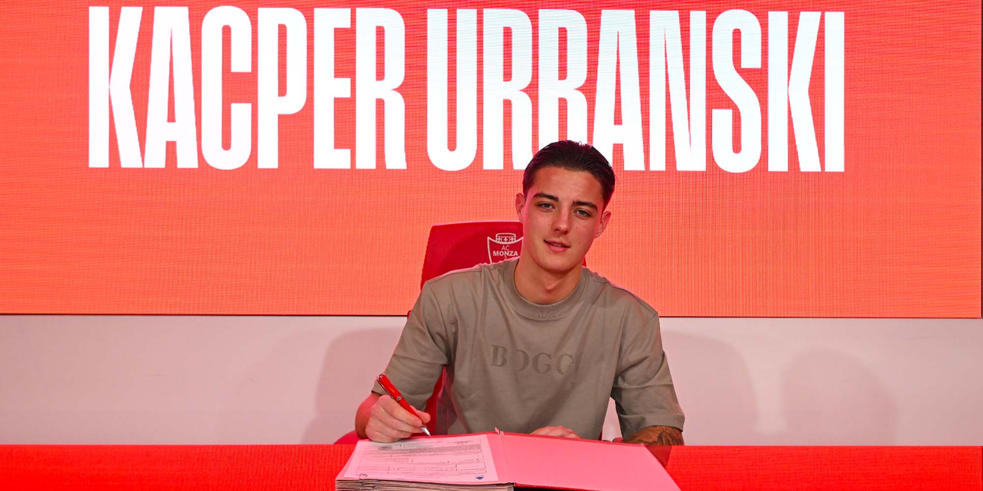 Kacper Urbański, centrocampista del Monza (sito Monza)