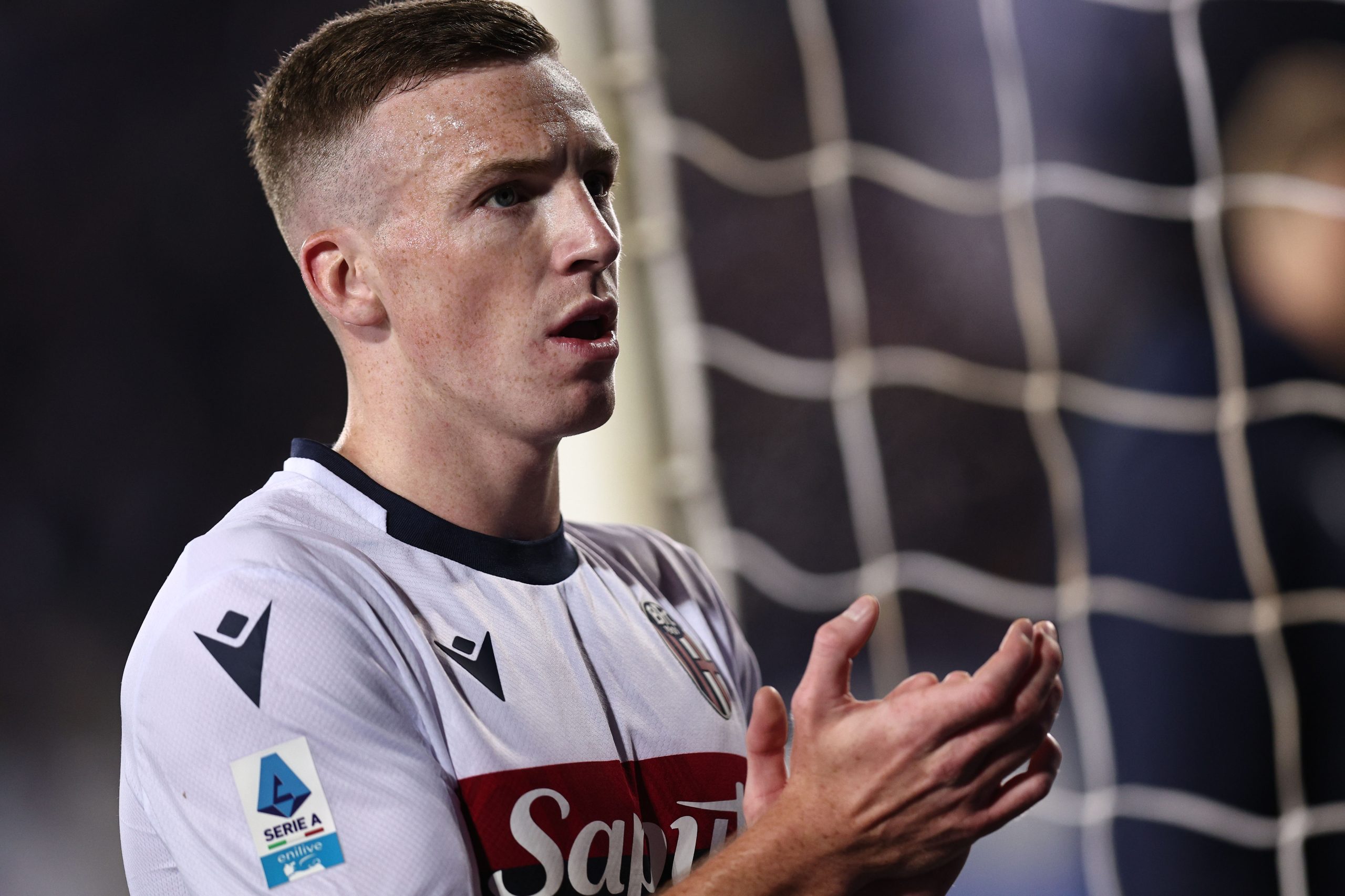 Lewis Ferguson, centrocampista del Bologna (foto sito Bologna)