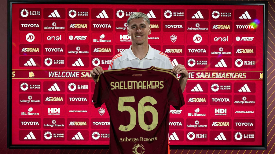 Alexis Saelemaekers, Roma (foto x AS Roma)
