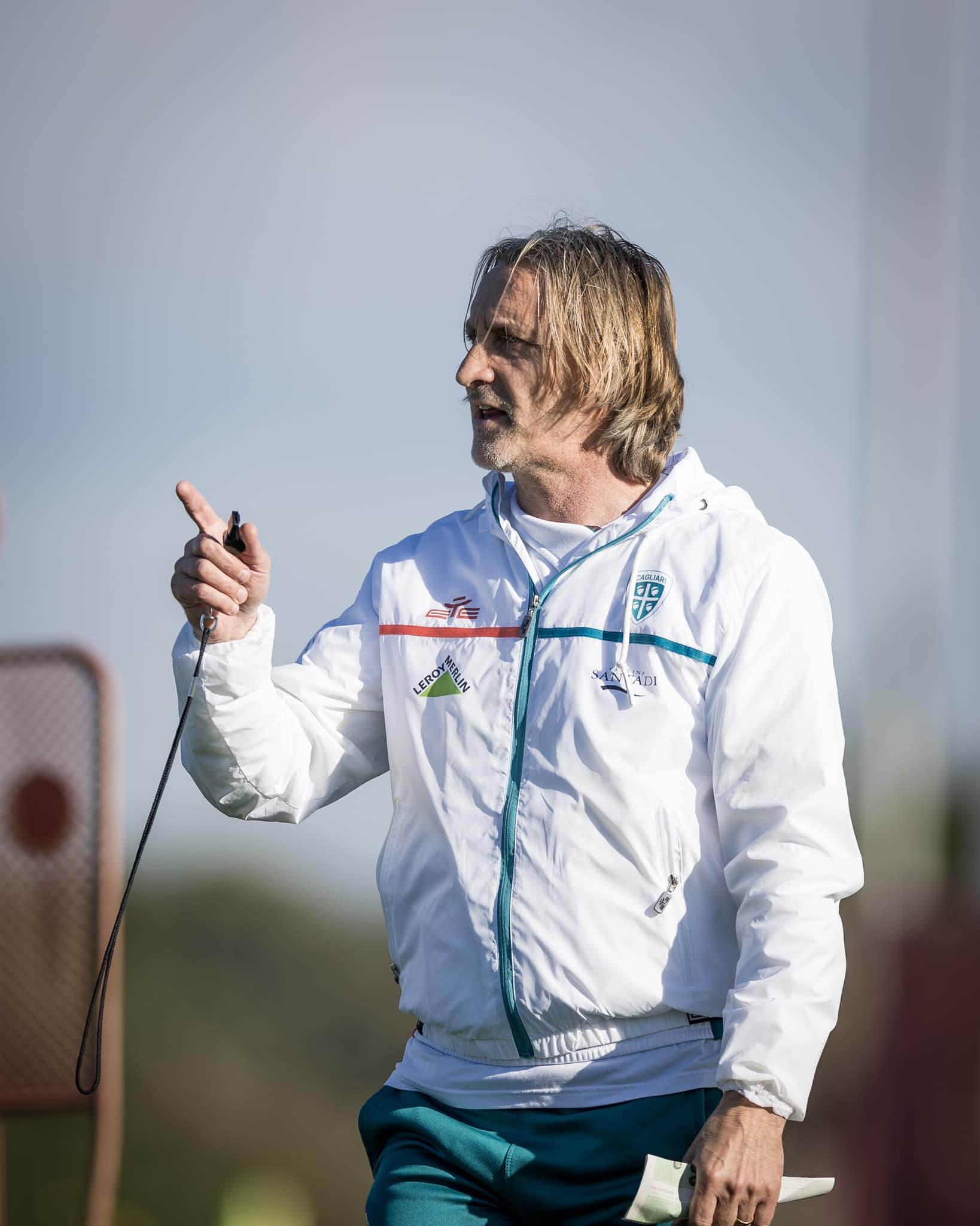 Davide Nicola, allenatore del Cagliari (foto Cagliari)