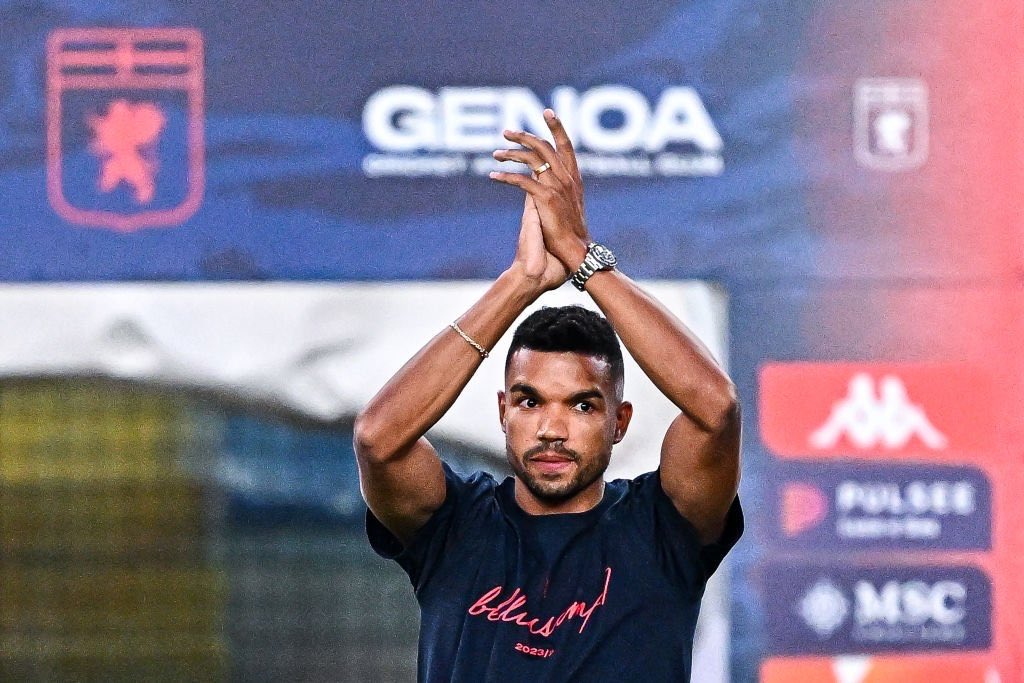 Junior Messias, attaccante del Genoa (foto X Genoa)
