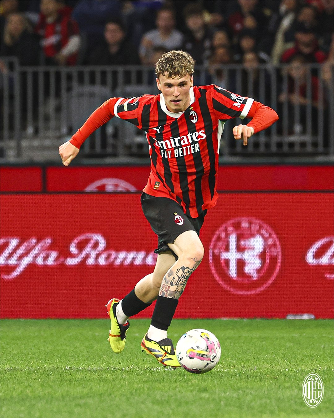 Álex Jiménez, classe 2005 del Milan (foto x Milan)