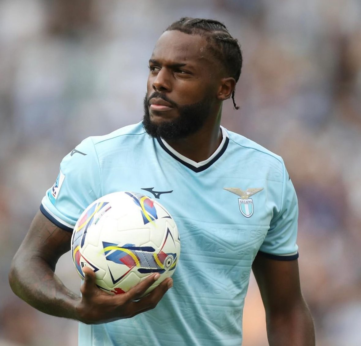 Nuno Tavares, terzino della Lazio (foto X Fabrizio Romano)