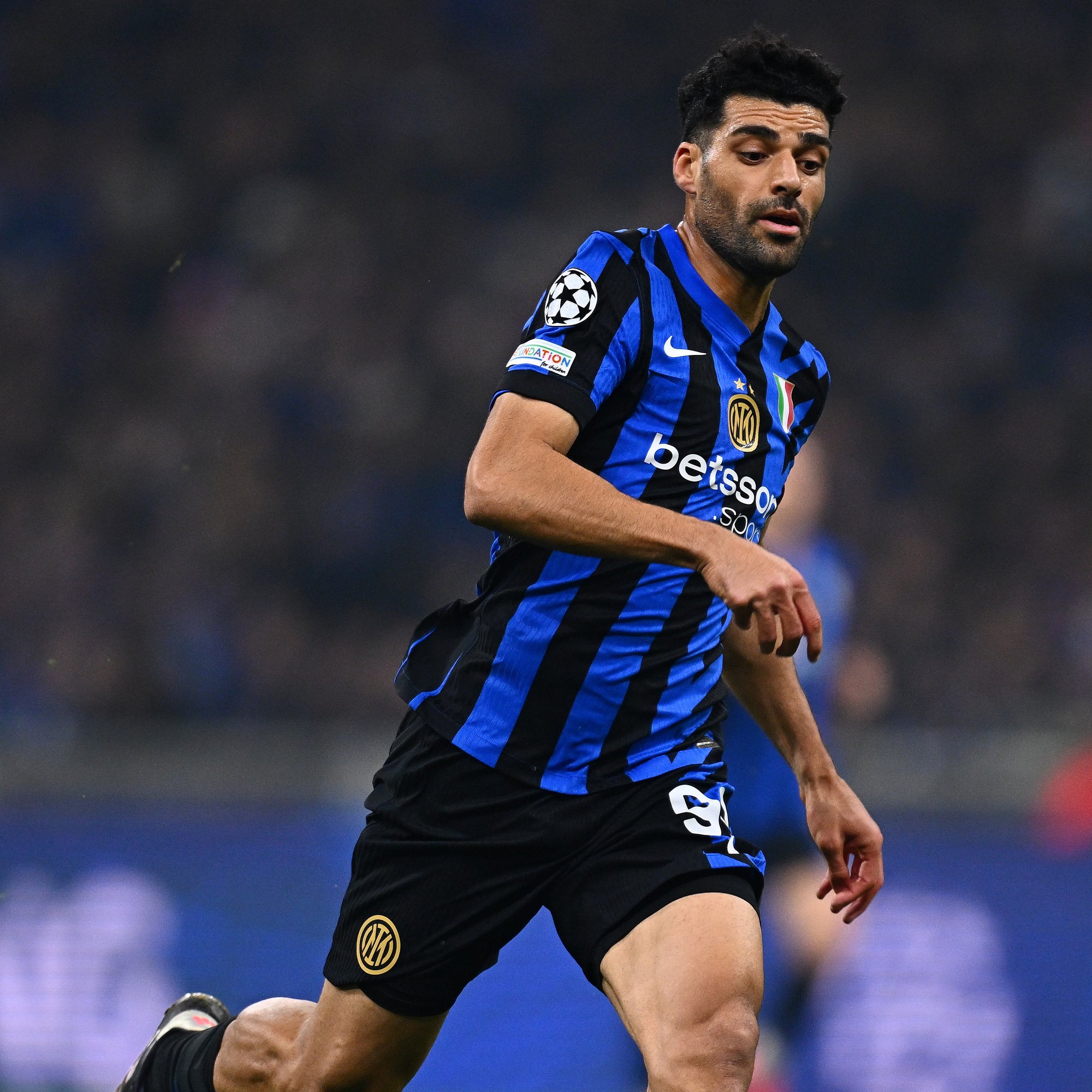 Mehdi Taremi, attaccante dell'Inter (foto x Inter)