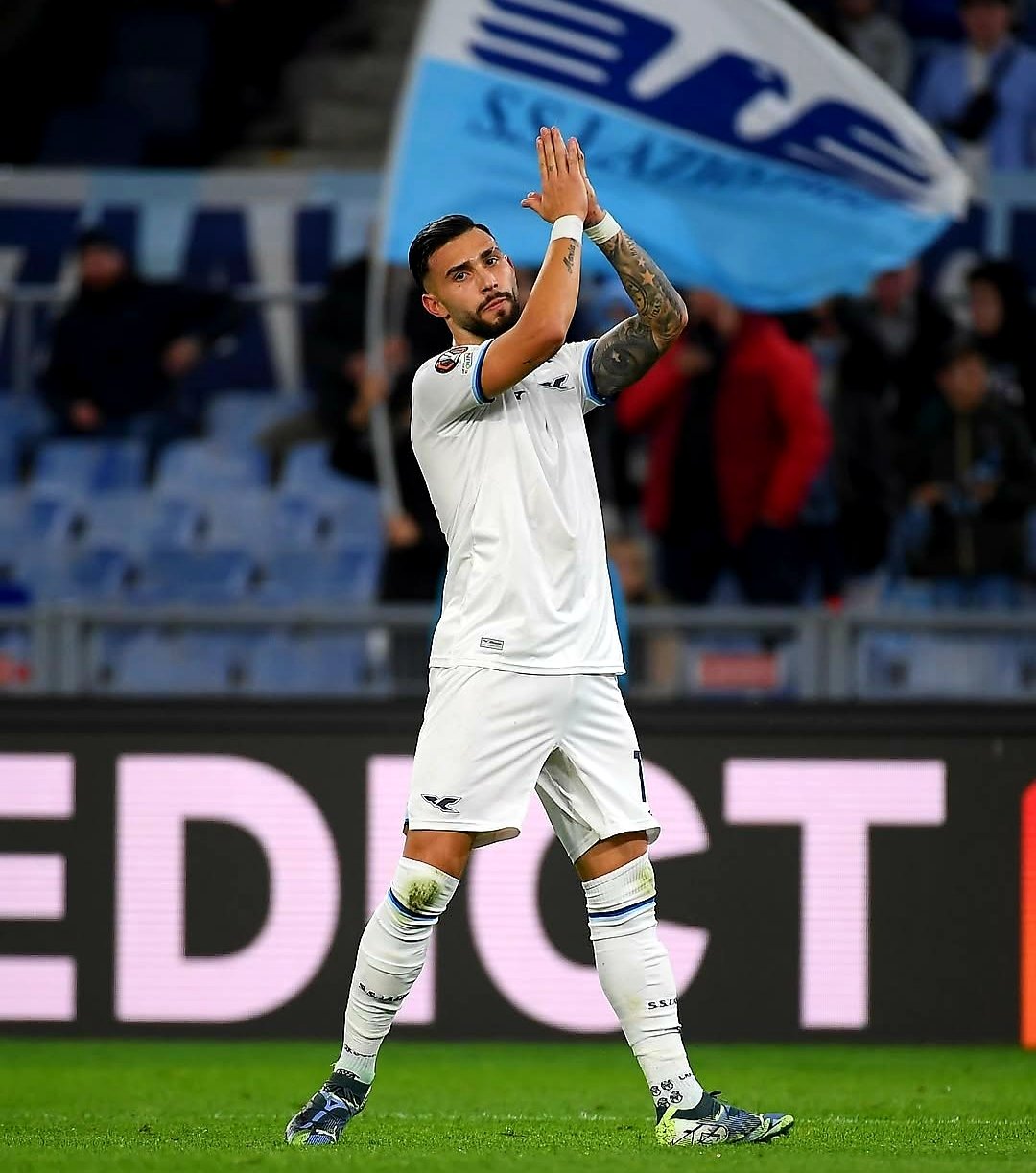 Valentín Castellanos, attaccante della Lazio (foto x Lazio)