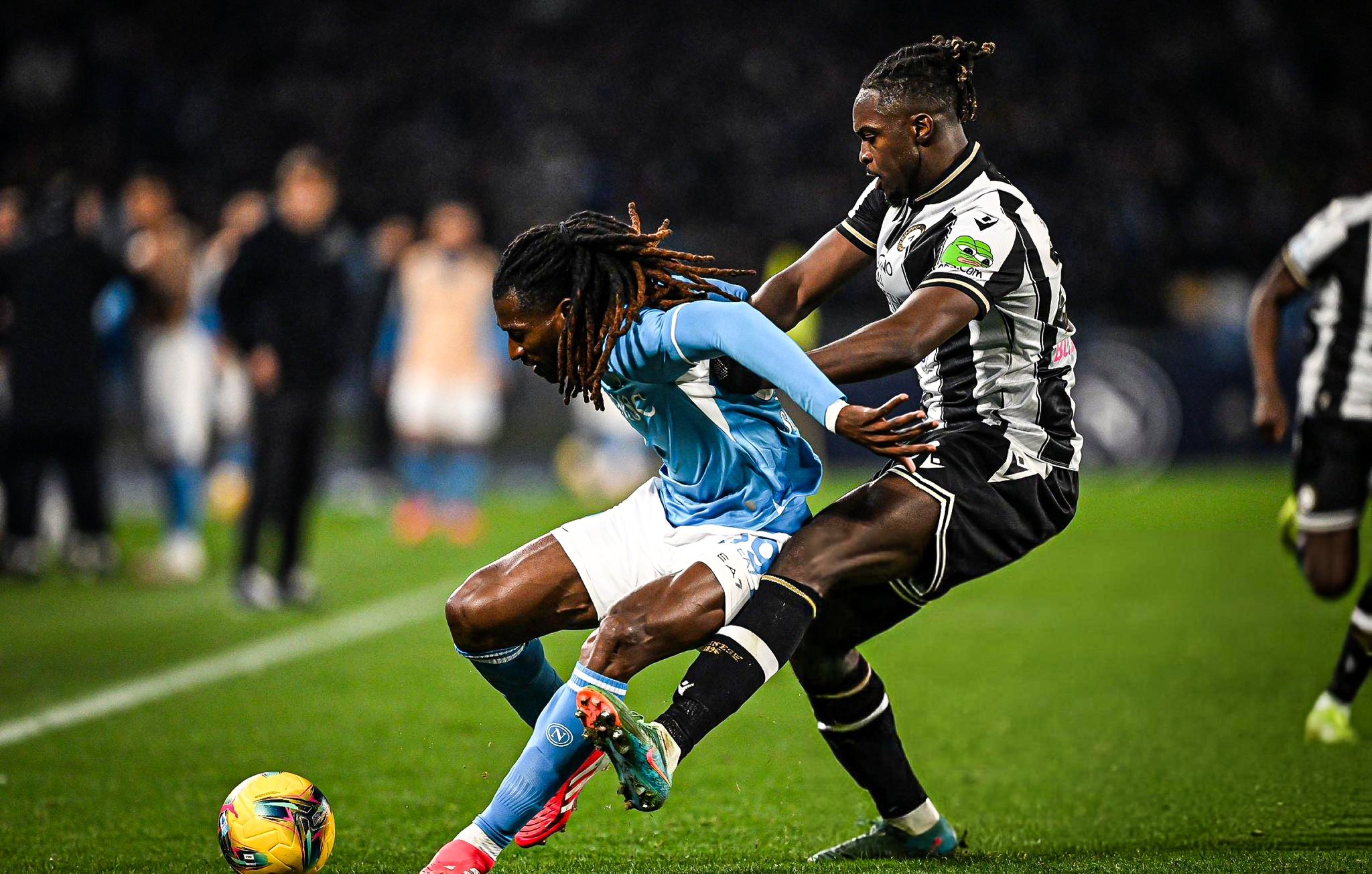 Oumar Solet, difensore dell'Udinese (foto X Solet)