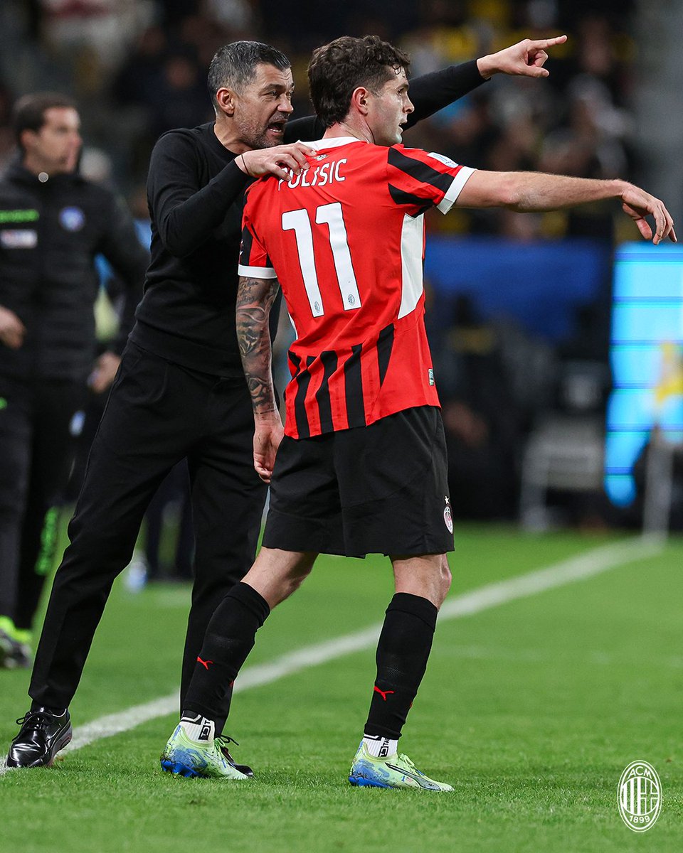 Pulisic e Conceição, Milan (foto x Milan)