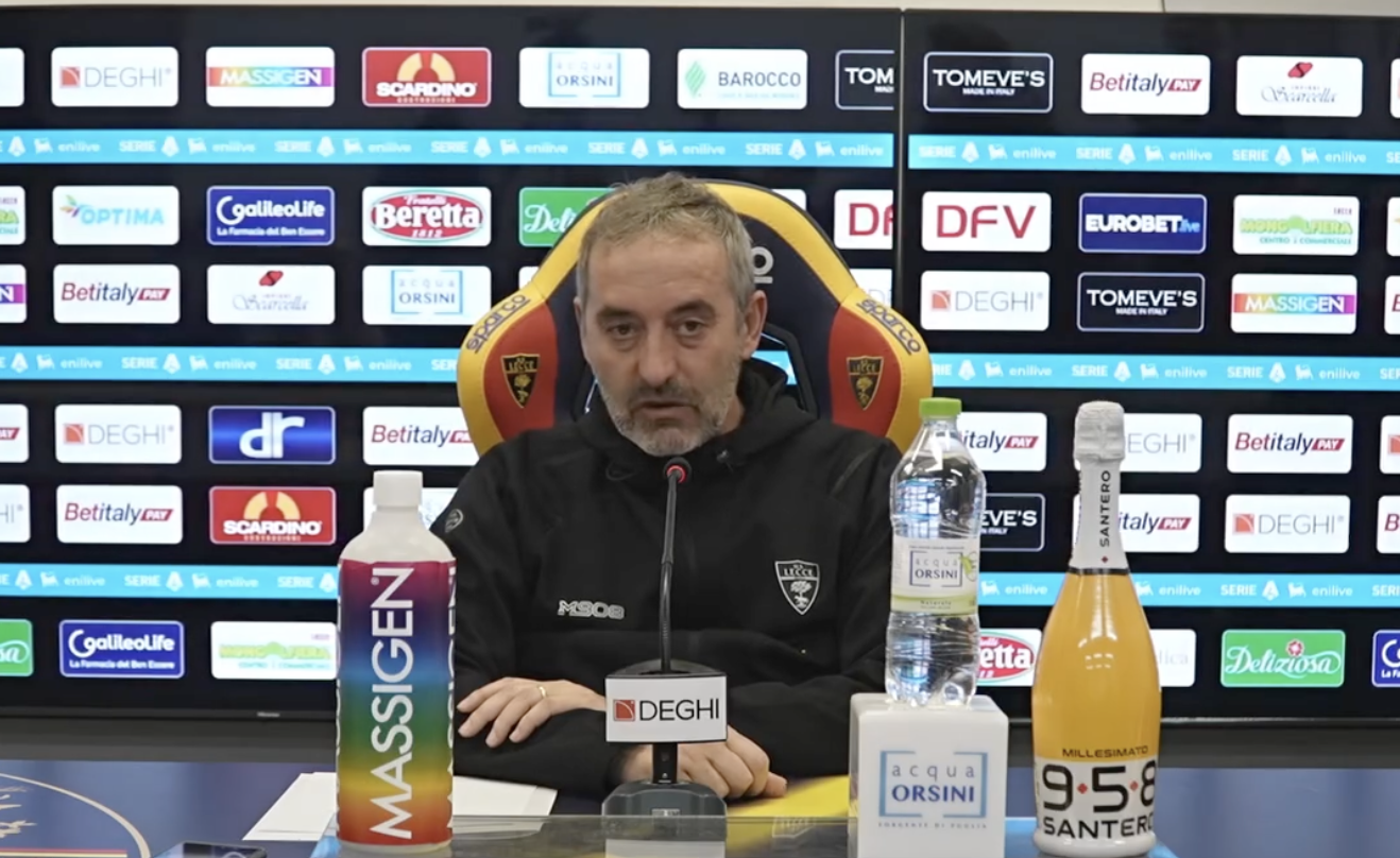 Marco Giampaolo, allenatore del Lecce