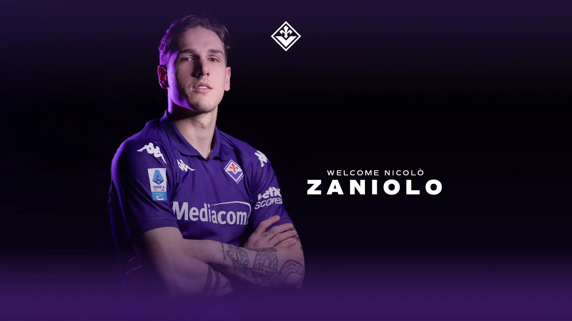 Nicolò Zaniolo, Fiorentina (foto Fiorentina x)