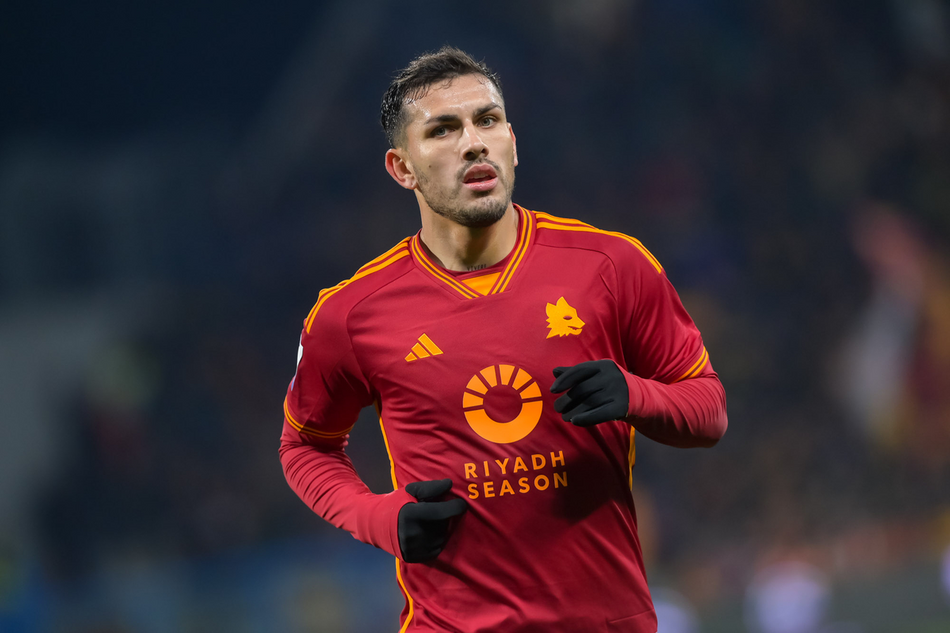 Leandro Paredes, centrocampista della Roma (foto Roma AS)