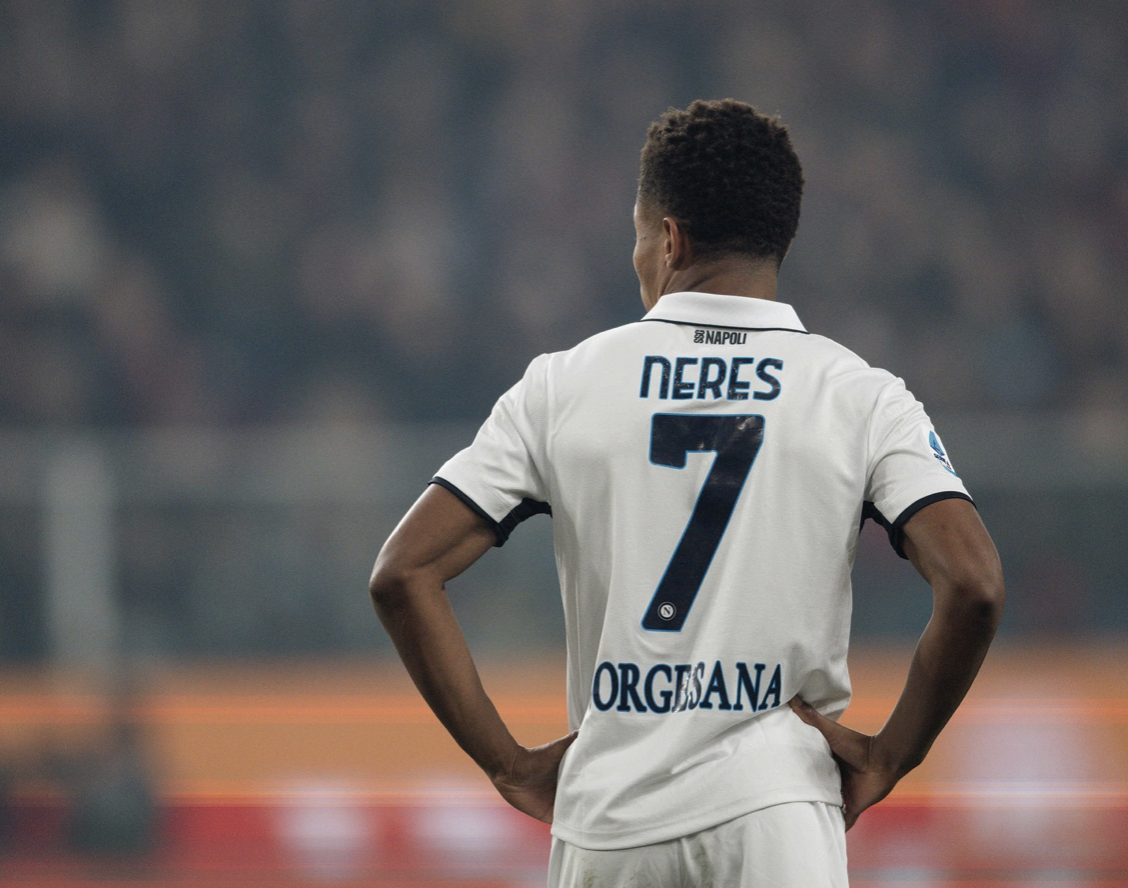 David Neres, attaccante del Napoli (foto Neres Facebook)