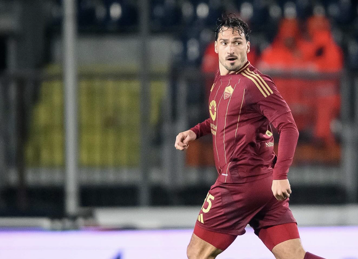 Mats Hummels, difensore della Roma (foto X AS Roma)