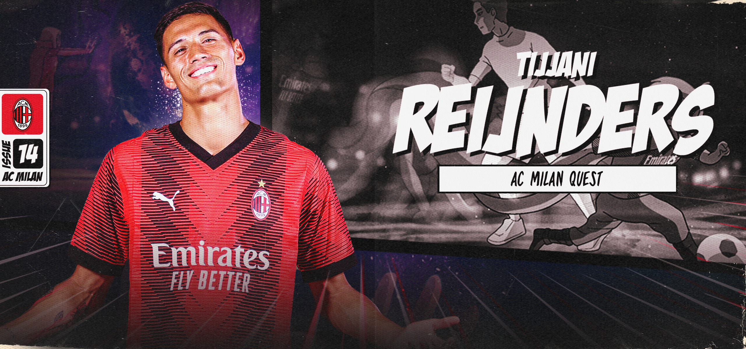 Tijjani Reijnders, centrocampista olandese del Milan (foto AC Milan)