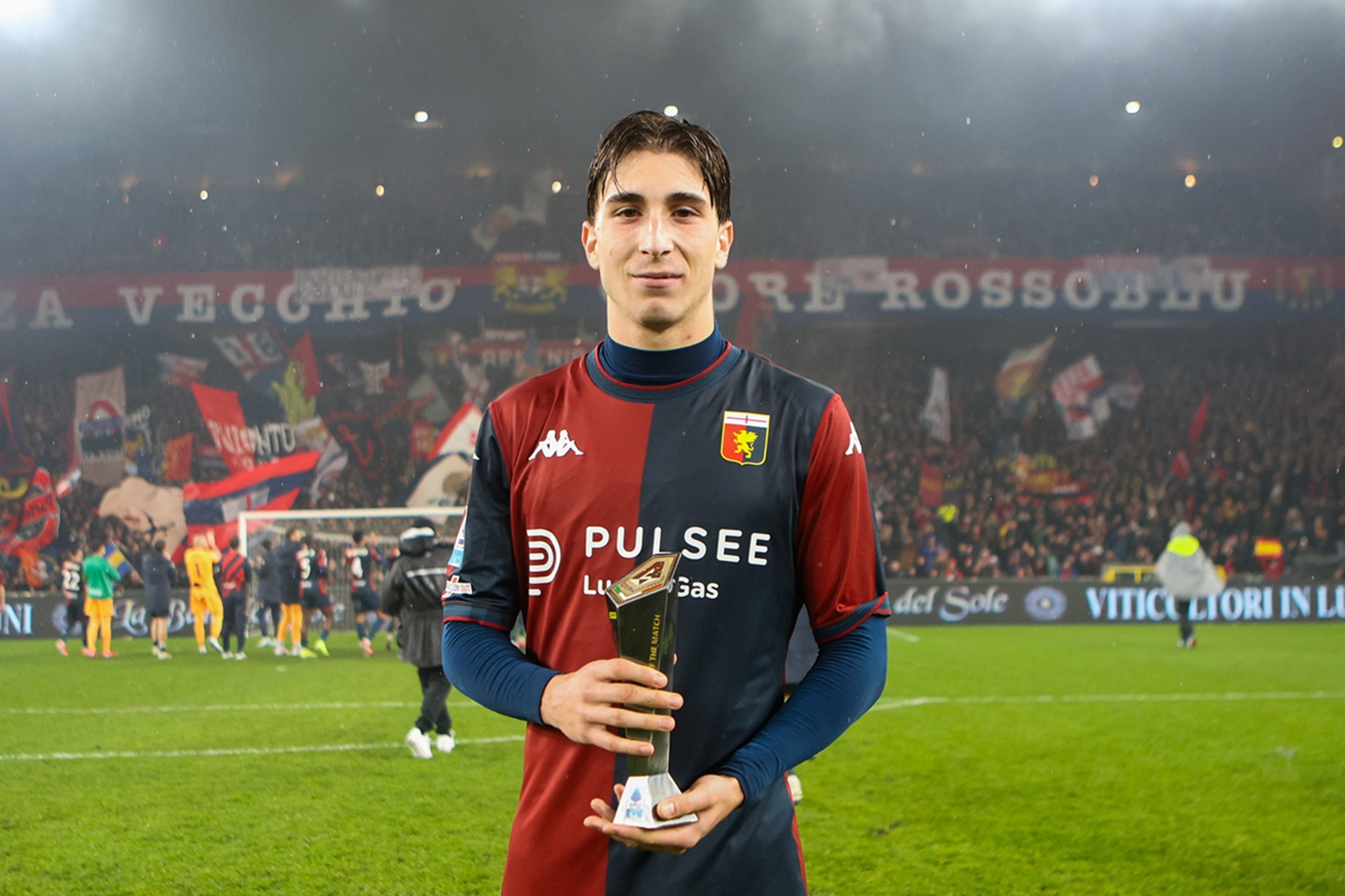 Fabio Miretti, centrocampista del Genoa (foto Genoa)