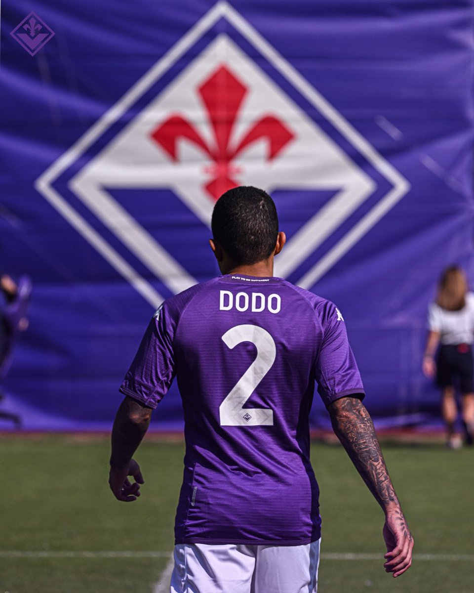 Dodô, terzino destro della Fiorentina (foto X Fiorentina)