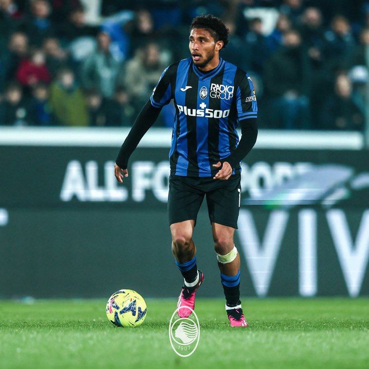 Éderson José dos Santos Lourenço da Silva, centrocampista dell'Atalanta (foto X Atalanta)