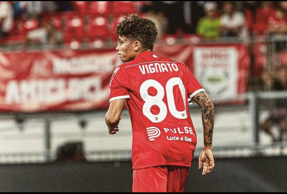 Samuele Vignato, trequartista del Monza (foto X Monza)
