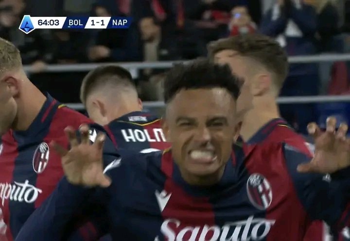 Dan Ndoye, svizzero del Bologna (foto x Bologna)