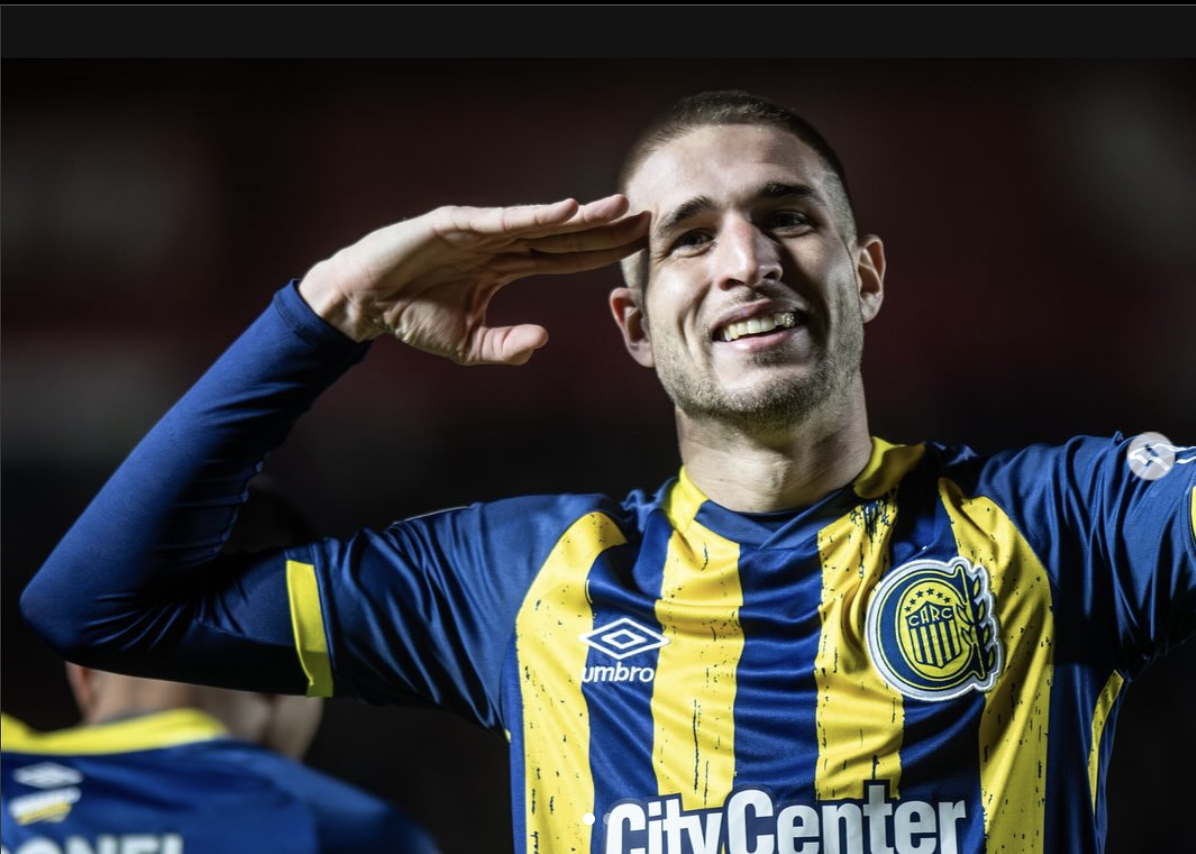 Agustín Módica, attaccante del Rosario Central (foto IG Módica)