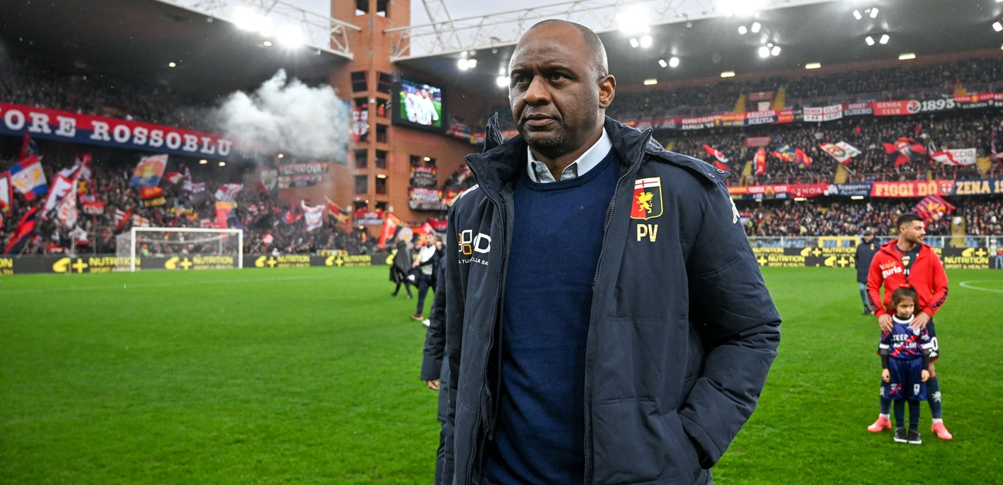 Patrick Vieira, allenatore Genoa (Foto X Genoa)