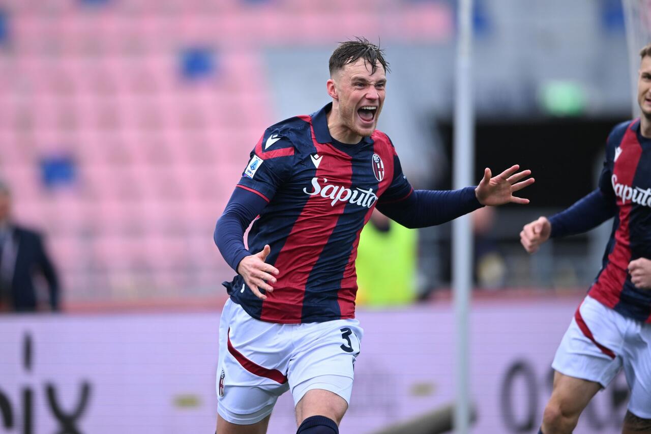 Sam Beukema, difensore del Bologna (foto Bologna)