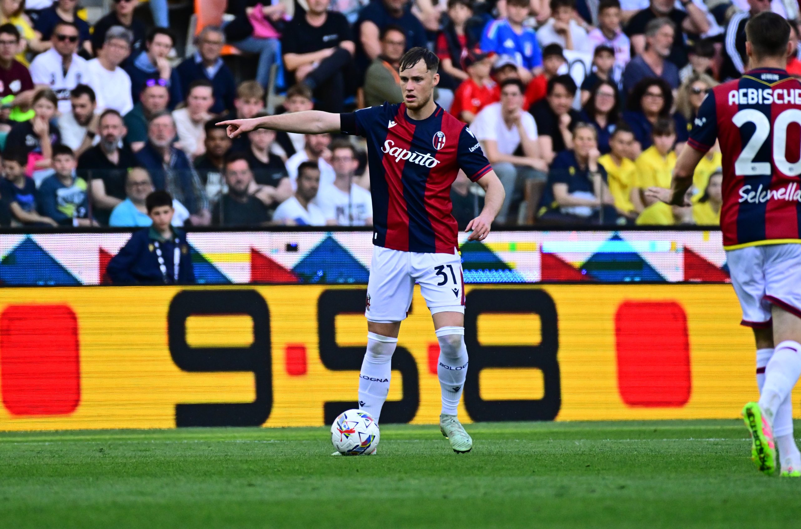 Sam Beukema, difensore del Bologna (Bologna FC)