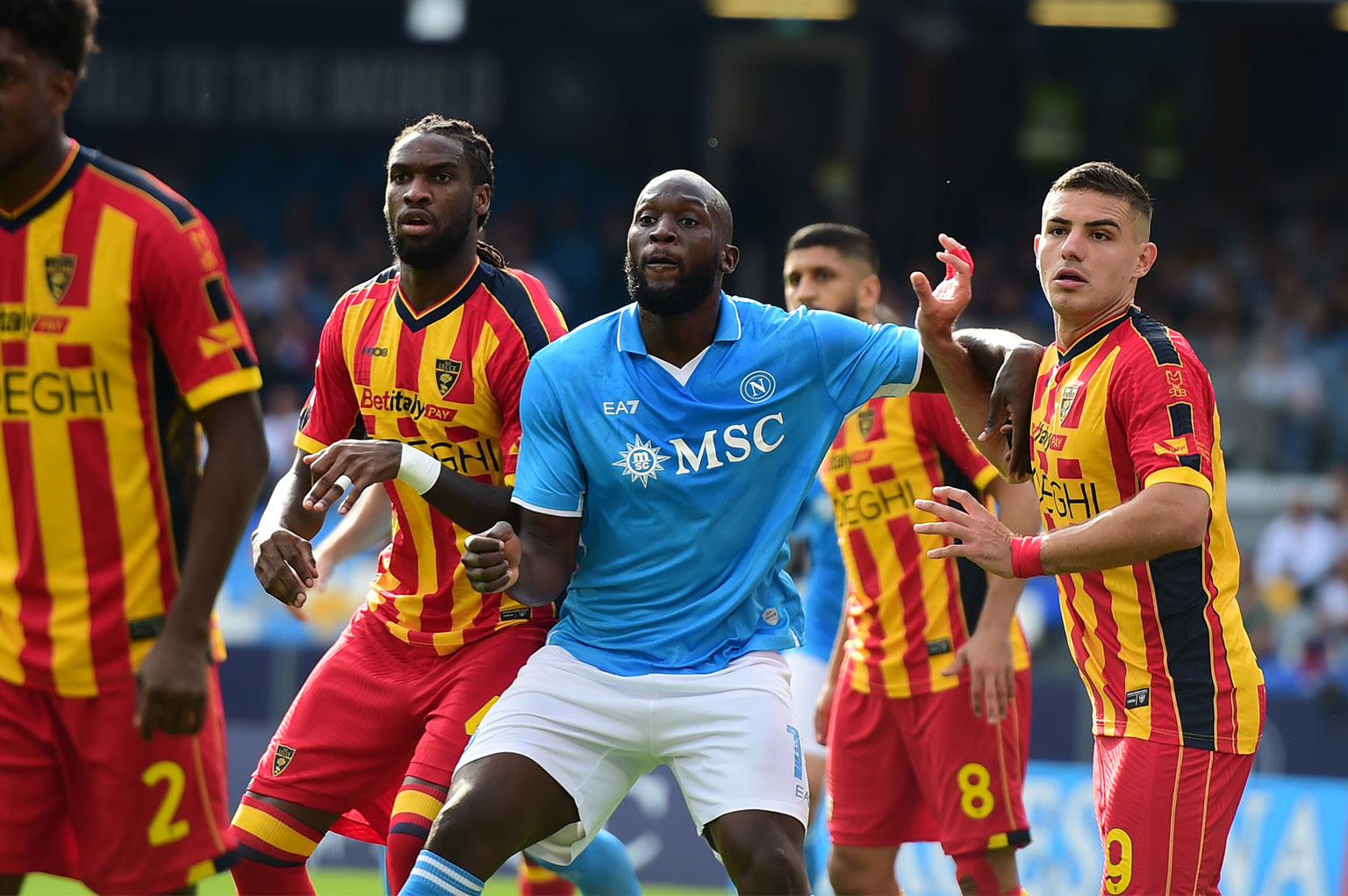 Lecce-Napoli formazioni