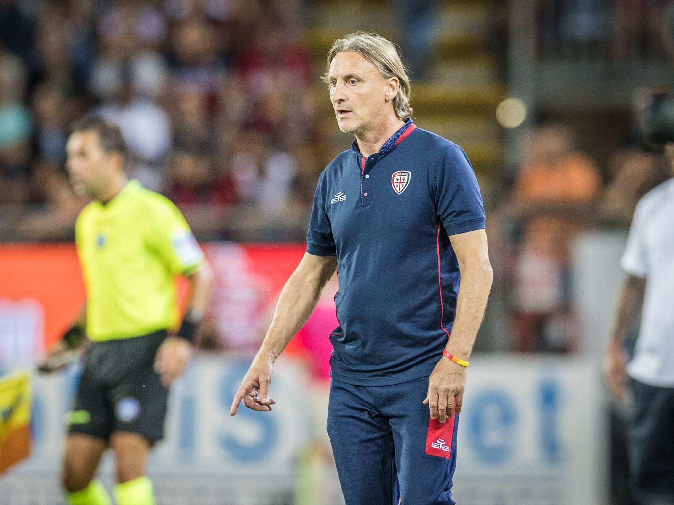 Davide Nicola, allenatore del Cagliari (foto Cagliari)