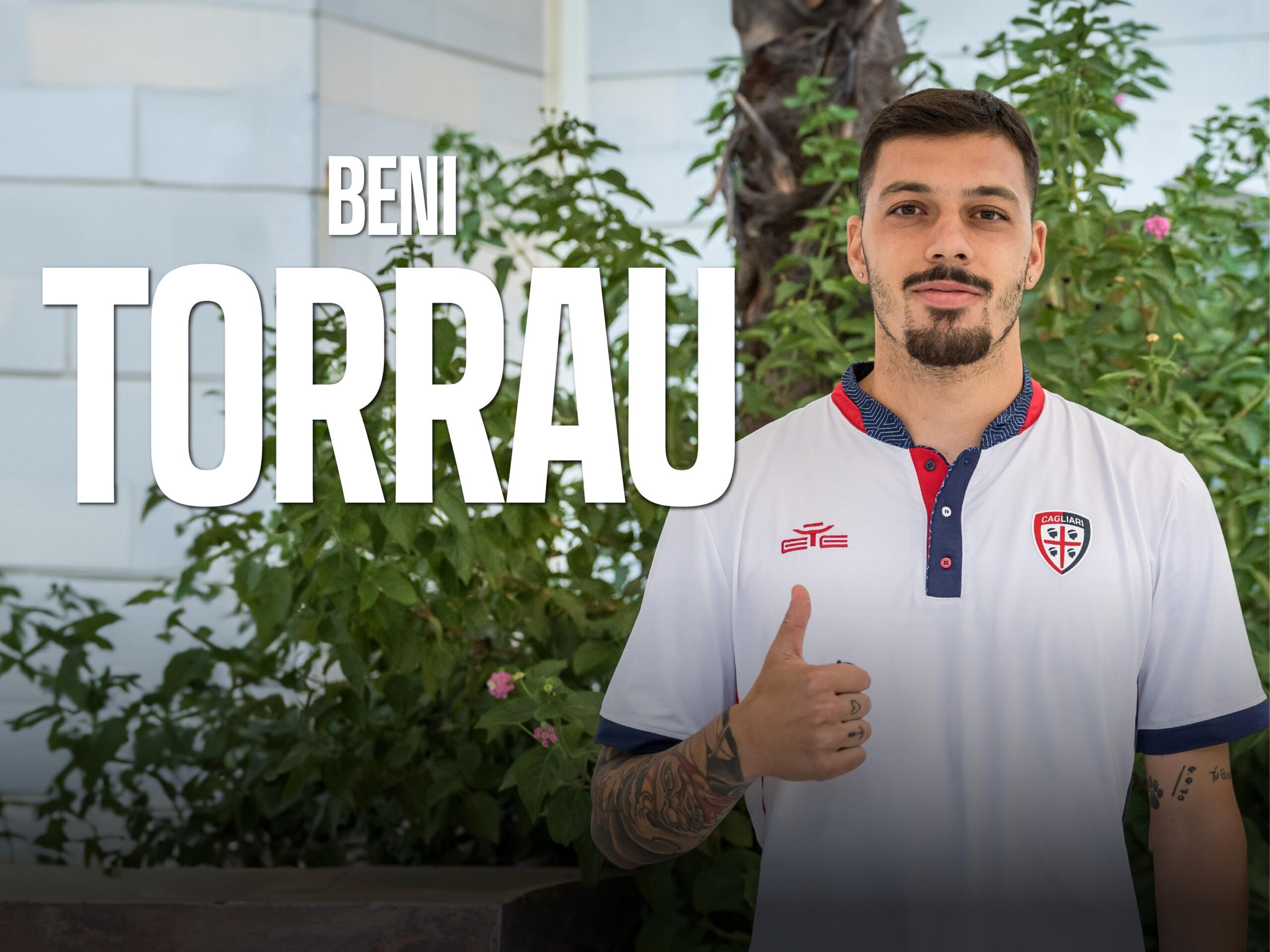 Gianluca Gaetano, trequartista del Cagliari (foto Cagliari)