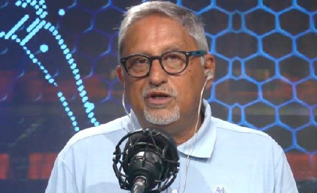 Carlo Alvino. giornalista tifoso del Napoli