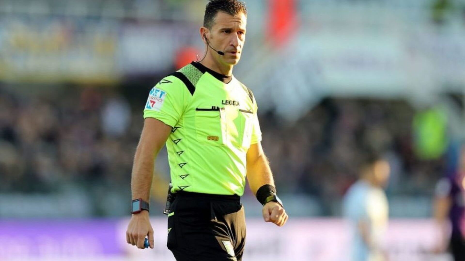 Daniele Doveri, arbitro di Bologna-Juventus (foto AIA)