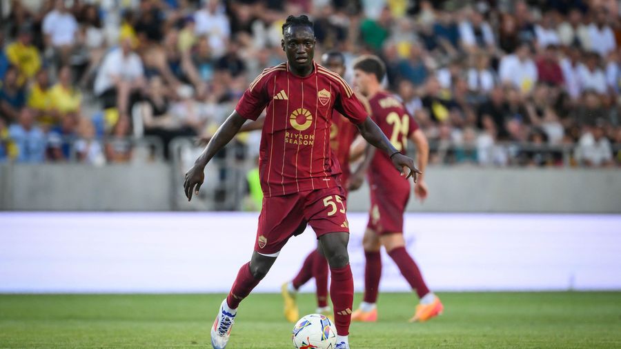 Ebrima Darboe, centrocampista Roma (Foto AS Roma)
