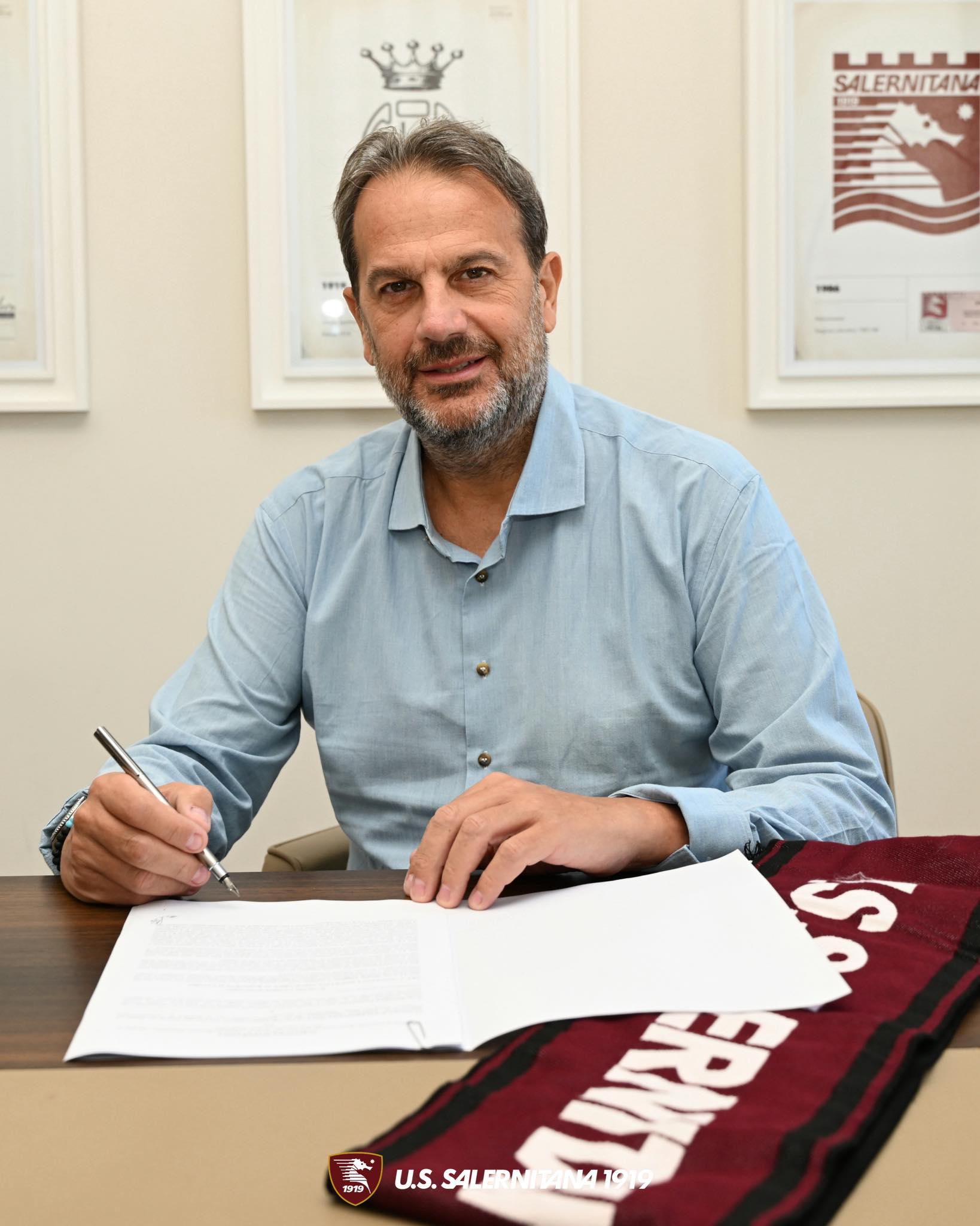 Daniele Faggiano, nuovo ds della Salernitana (foto Salernitana)