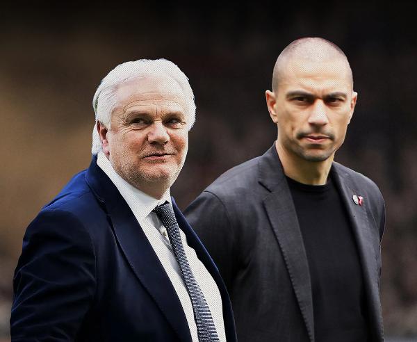 Nani e Inler, dirigenti dell'Udinese (foto Udinese)