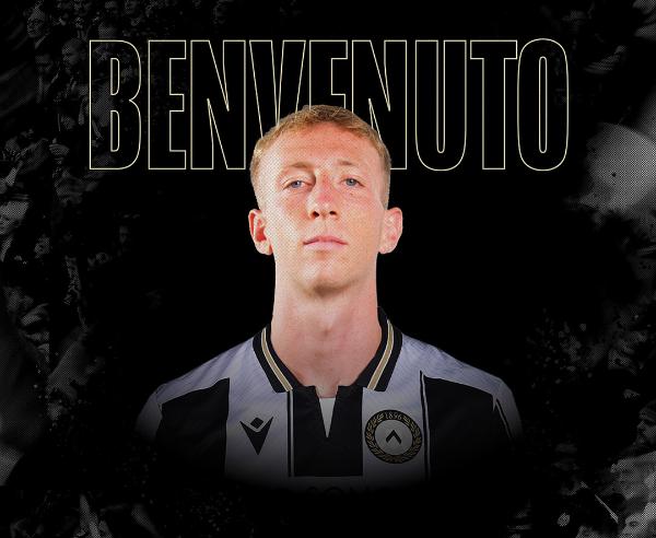 Nicolò Bertola, nuovo difensore dell'Udinese (foto Udinese)