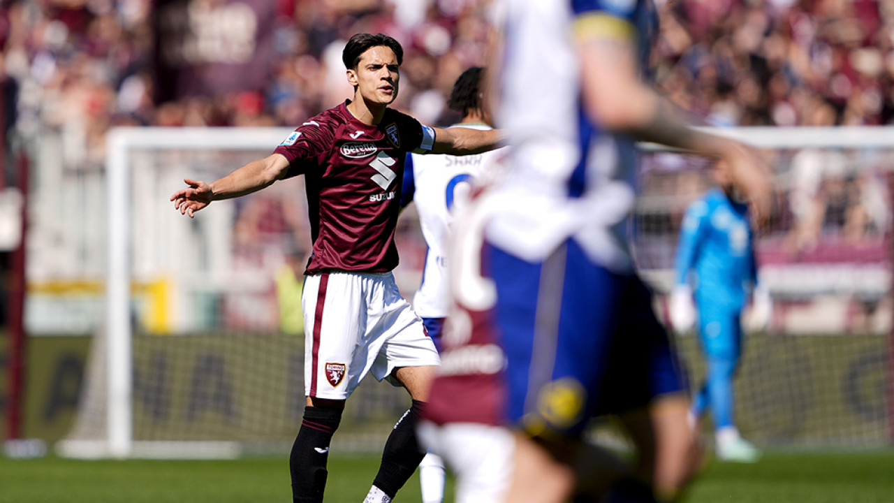 Samuele Ricci, centrocampista del Torino (foto Torino)