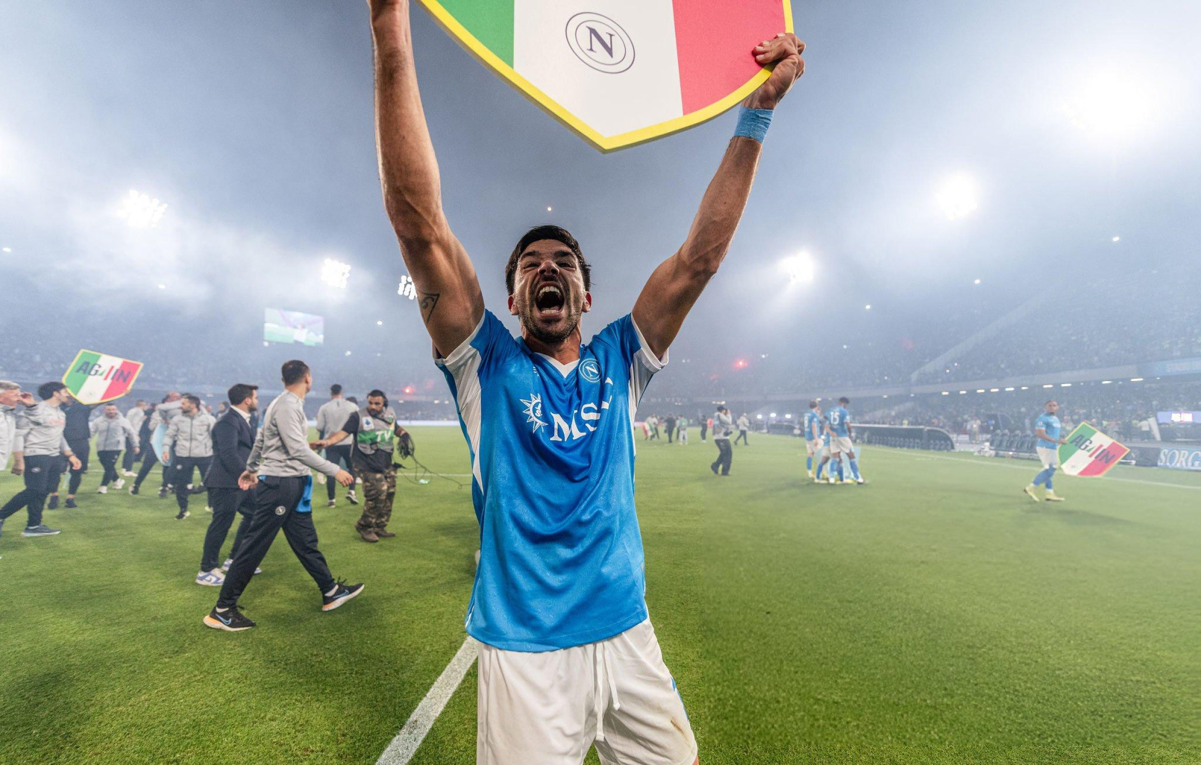 Giovanni Simeone, attaccante del Napoli (foto Napoli)
