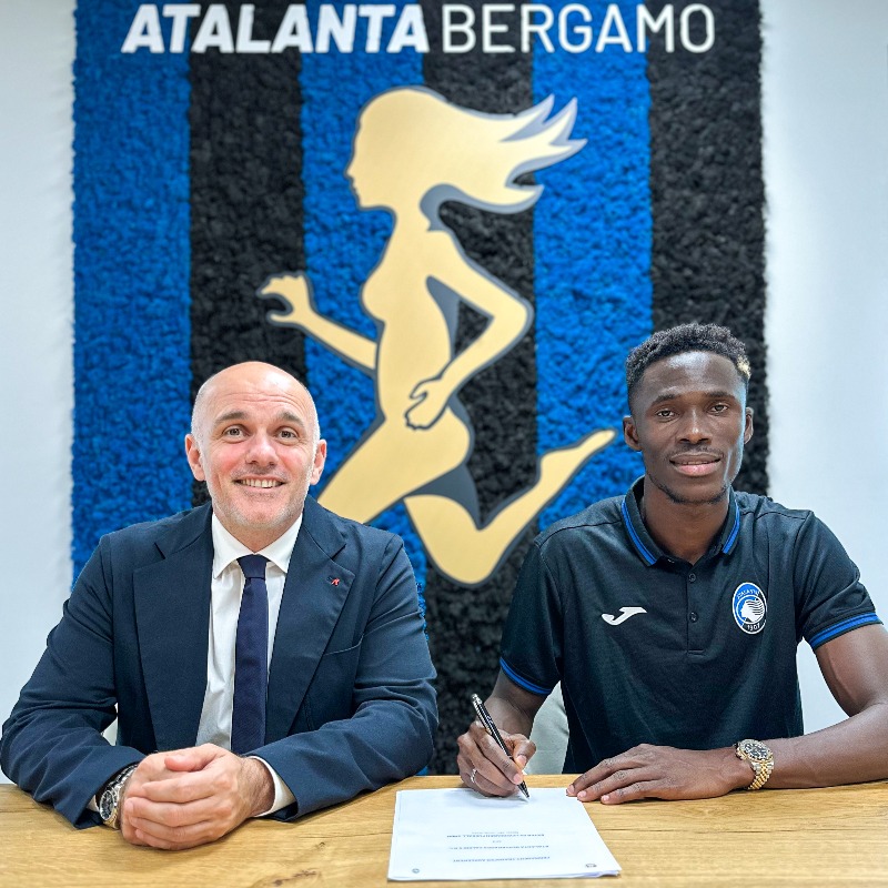 Odilon Kossounou, difensore dell'Atalanta (foto Atalanta)