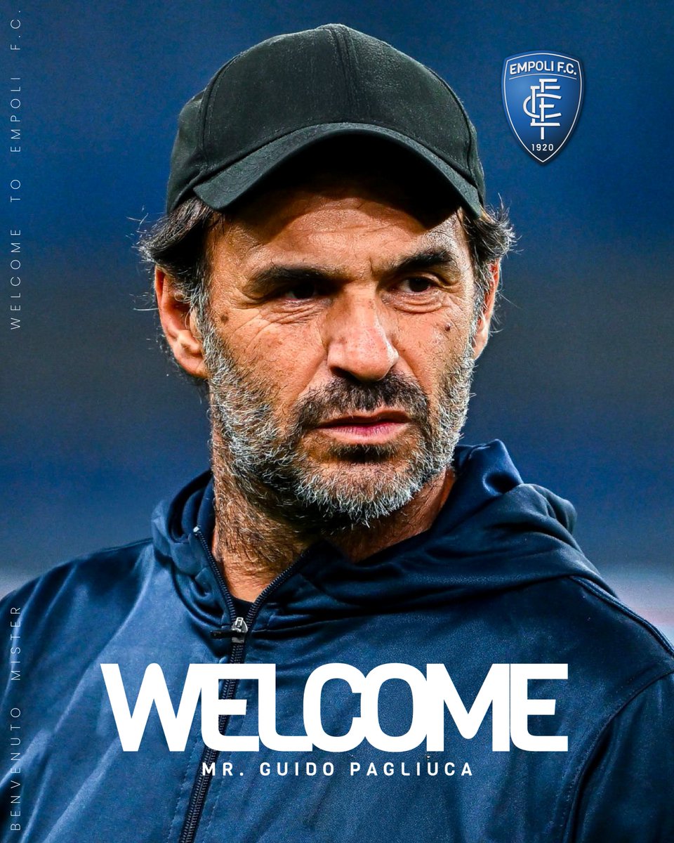 Guido Pagliuca, nuovo allenatore dell'Empoli (foto Empoli)