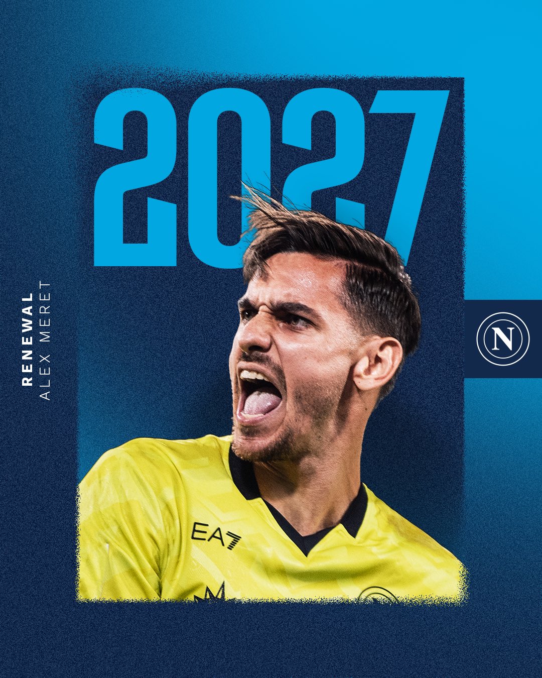 Alex Meret rinnova con il Napoli fino al 2027