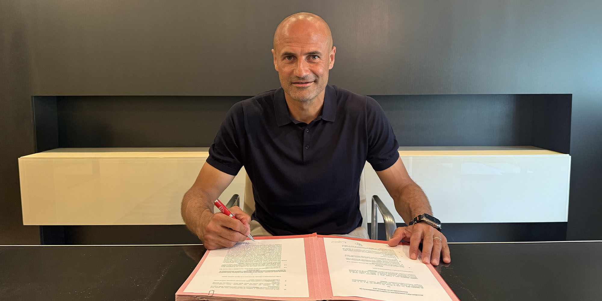 Paolo Bianco, nuovo allenatore del Monza (foto Monza)