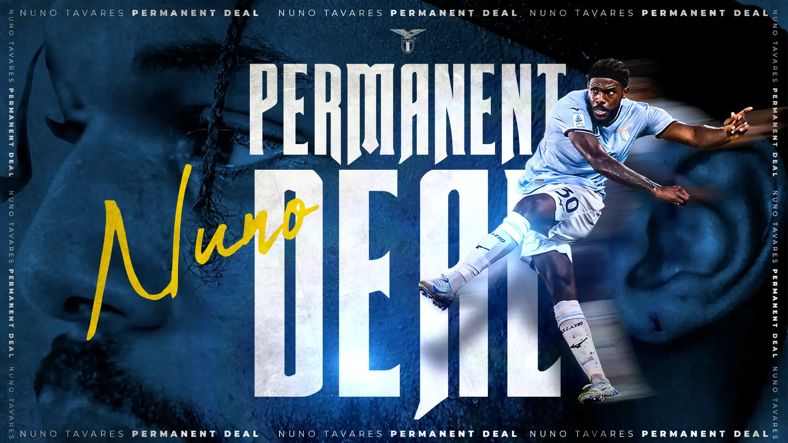 Nuno Tavares, difensore della Lazio (foto Lazio)