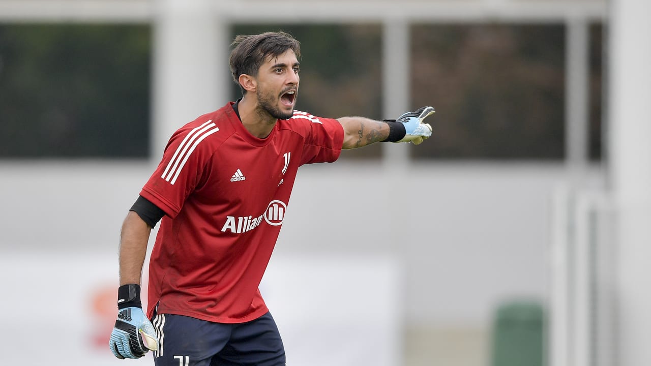 Mattia Perin, portiere della Juventus (foto Juventus)