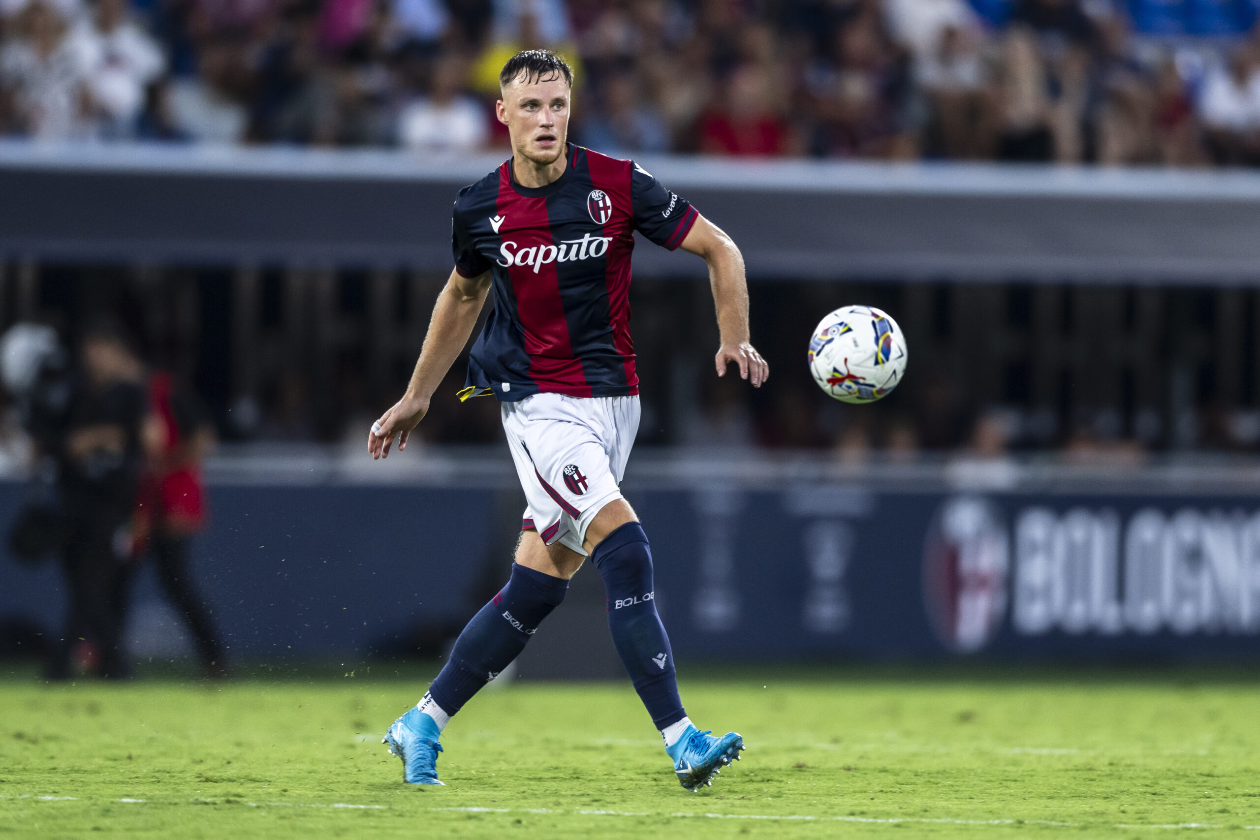 Sam Beukema passa dal Bologna al Napoli (foto Bologna)