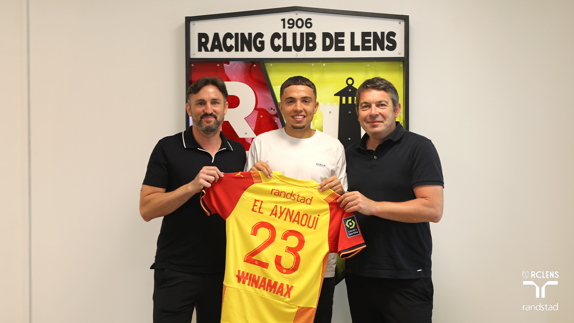 Neil El Aynaoui, centrocampista del Lens che piace alla Roma (foto Lens)